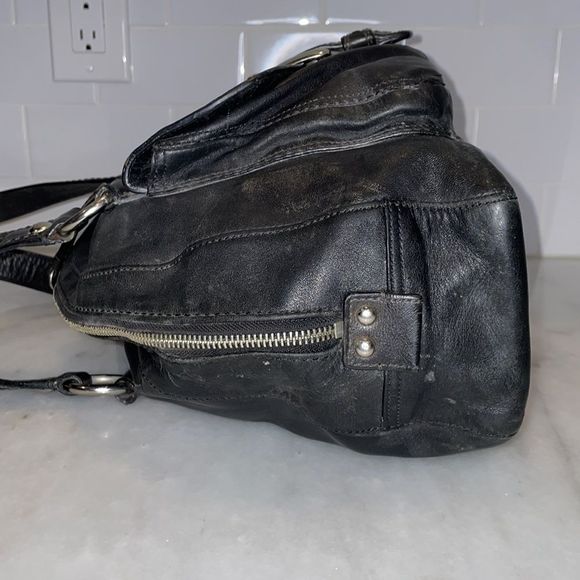 Coach Courtney Leather Dome Satchel Bag - Picture 6 of 16